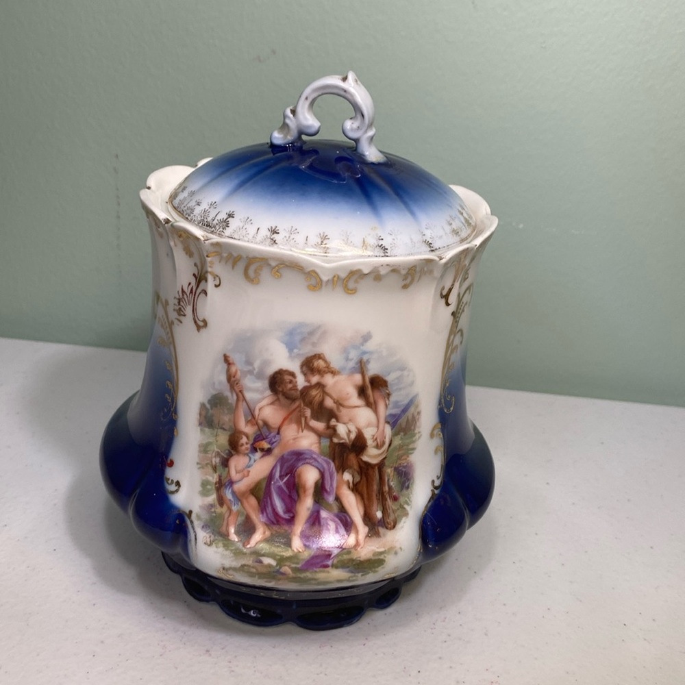 Vintage Royal Bavarian PMB China Cracker Jar